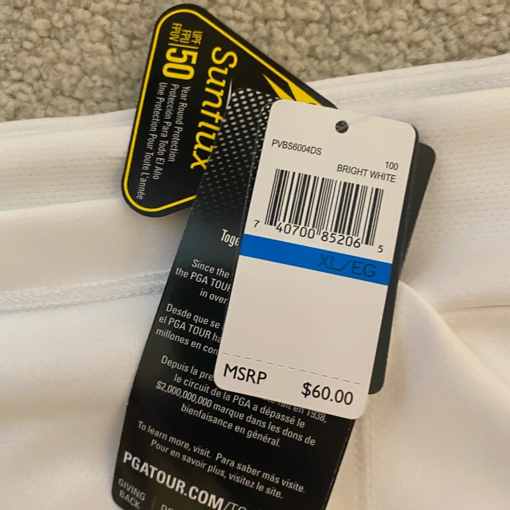 PGA Woman’s Golf Skort White XL NWT $60
